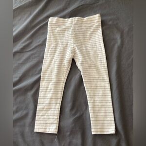 H&M Striped Gold Leggings